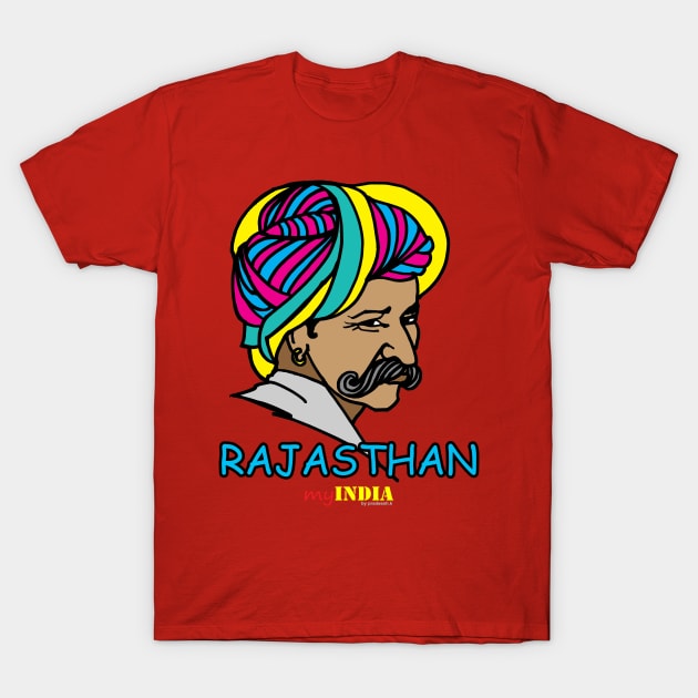 Rajasthan T-Shirt by Pradeeshk